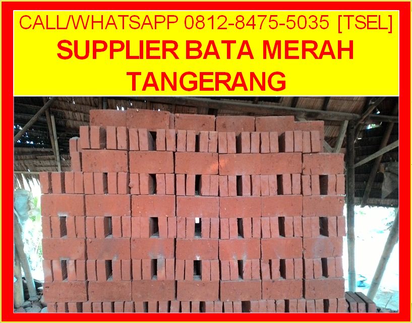 Supplier Bata Merah Tangerang