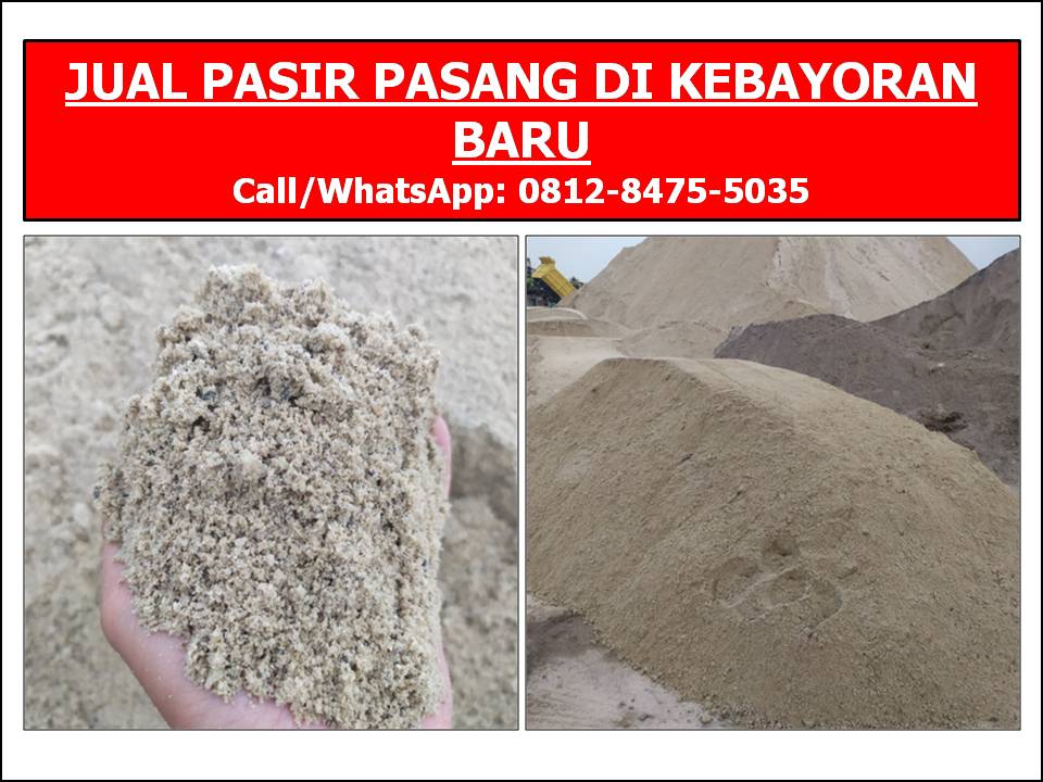 Jual Pasir Pasang Di Kebayoran Baru